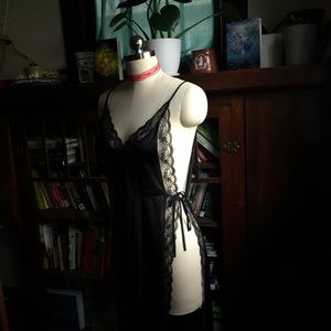 Sexy Side tie Lingerie Maxi slip  🍒